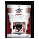 Patrick Mahomes RC 2017 Leaf Draft #07 Rookie Football Card Patrick Mahomes RC 2017 Leaf Draft #07 Rookie Football Card