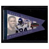 Randy Moss RC Die Cut 1998 Playoff Contenders #55 Rookie Minnesota Vikings Football Card Randy Moss RC Die Cut 1998 Playoff Contenders #55 Rookie Minnesota Vikings Football Card