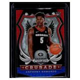 Anthony Edwards RC 2020 Prizm Draft Picks Crusade #81 Rookie Basketball Card Anthony Edwards RC 2020 Prizm Draft Picks Crusade #81 Rookie Basketball Card