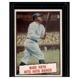 Babe Ruth 1961 Topps #410 Vintage Baseball Card Babe Ruth 1961 Topps #410 Vintage Baseball Card