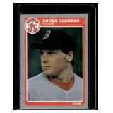 Roger Clemens RC 1985 Fleer #165 Rookie Vintage Baseball Card Roger Clemens RC 1985 Fleer #165 Rookie Vintage Baseball Card