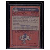 OJ Simpson 1973 Topps #500 Vintage Football Card OJ Simpson 1973 Topps #500 Vintage Football Card