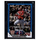 Jose Miranda /999Future Stars 2023 Topps #505 Numbered 736/999 Minnesota Twins Baseball Card Jose Miranda /999Future Stars 2023 Topps #505 Numbered 736/999 Minnesota Twins Baseball Card