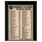 Sandy Koufax / Jim Bunning 1967 Topps #238 NL Strikeout Leaders Vintage Baseball Card Sandy Koufax / Jim Bunning 1967 Topps #238 NL Strikeout Leaders Vintage Baseball Card