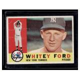 Whitey Ford 1960 Topps #35 Vintage Baseball Card Whitey Ford 1960 Topps #35 Vintage Baseball Card