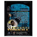 Randy Moss Die Cut Insert 2000 Fleer Showcase License to Skill #10 Minnesota Vikings Football Card Randy Moss Die Cut Insert 2000 Fleer Showcase License to Skill #10 Minnesota Vikings Football Card