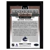 Quinn Hughes RC Bronze Glossy OPC 2019-20 #R-10 Rookie Hockey Card Quinn Hughes RC Bronze Glossy OPC 2019-20 #R-10 Rookie Hockey Card