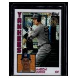 Aaron Judge Mojo Refractor 2019 Topps #T84-18 Baseball Card Aaron Judge Mojo Refractor 2019 Topps #T84-18 Baseball Card