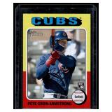 Pete Crow-Armstrong RC 2024 Topps Heritage #177 Rookie Baseball Card Pete Crow-Armstrong RC 2024 Topps Heritage #177 Rookie Baseball Card