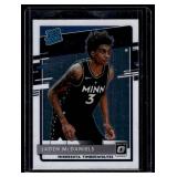 Jaden McDaniels RC 2020-21 Donruss Optic #175 Rookie Minnesota Timberwolves Basketball Card Jaden McDaniels RC 2020-21 Donruss Optic #175 Rookie Minnesota Timberwolves Basketball Card