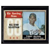 Tony Oliva 1968 Topps #371 Vintage Baseball Card Tony Oliva 1968 Topps #371 Vintage Baseball Card