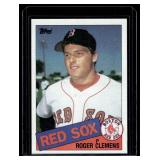 Roger Clemens RC 1985 Topps #181 Rookie Baseball Card Roger Clemens RC 1985 Topps #181 Rookie Baseball Card