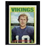 Fran Tarkenton 1972 Topps #225 Vintage Minnesota Vikings Football Card Fran Tarkenton 1972 Topps #225 Vintage Minnesota Vikings Football Card