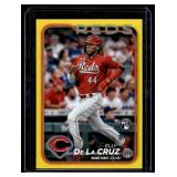Elly De La Cruz RC 2024 Topps Update #US250 Rookie Baseball Card Elly De La Cruz RC 2024 Topps Update #US250 Rookie Baseball Card