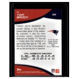 Tom Brady 2011 Topps Finest #70 Football Card Tom Brady 2011 Topps Finest #70 Football Card