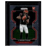 Ja'Marr Chase RC 2021 Prizm #337 Rookie Football Card Ja'Marr Chase RC 2021 Prizm #337 Rookie Football Card