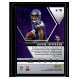 Justin Jefferson RC 2020 Mosaic #209 Rookie Minnesota Vikings Football Card Justin Jefferson RC 2020 Mosaic #209 Rookie Minnesota Vikings Football Card