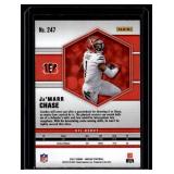 Ja'Marr Chase RC 2021 Mosaic #247 Rookie Football Card Ja'Marr Chase RC 2021 Mosaic #247 Rookie Football Card