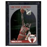 Michael Jordan 1990 NBA Hoops #65 Basketball Card Michael Jordan 1990 NBA Hoops #65 Basketball Card