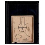 1948 Bowman Basketball #23 Double Cut Off Post Vintage Basketball Card 1948 Bowman Basketball #23 Double Cut Off Post Vintage Basketball Card