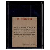 1948 Bowman Basketball #29 Double Post Vintage Basketball Card 1948 Bowman Basketball #29 Double Post Vintage Basketball Card