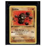 Geodude 1st Edition 47/62 Pokemon Trading Card Geodude 1st Edition 47/62 Pokemon Trading Card