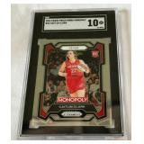 Caitlin Clark RC SGC 10 Gem Mint 2023 Prizm WNBA Monoploly #65 Rookie Basketball Card Caitlin Clark RC SGC 10 Gem Mint 2023 Prizm WNBA Monoploly #65 Rookie Basketball Card