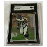 Randy Moss RC SGC 9 Mint 1998 Topps Stadium Club #PR9 Prime Rookies Minnesota Vikings Football Card Randy Moss RC SGC 9 Mint 1998 Topps Stadium Club #PR9 Prime Rookies Minnesota Vikings Football Card