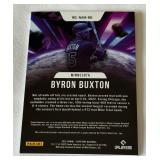 Byron Buxton Dual Relic 2022 Capstone New Age Materials #NAM-BB Minnesota Twins Baseball Card Byron Buxton Dual Relic 2022 Capstone New Age Materials #NAM-BB Minnesota Twins Baseball Card