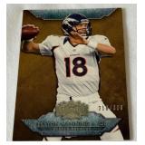 Peyton Manning /310 2012 Topps Triple Threads #100 Numbered 210/310 Football Card Peyton Manning /310 2012 Topps Triple Threads #100 Numbered 210/310 Football Card