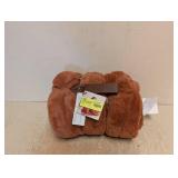 NEW COZY HAVEN BY BROOKFIELD BLANKET OVERSIZED CUDDLE THROW 50 X 72 IN