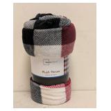 NEW MAINSTAYS PLUSH THROW