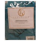 NEW SUPERIOR 2 BLACKOUT GROMMET TOP PANELS SOLID PREMIUM CURTAINS 52 X 84 IN