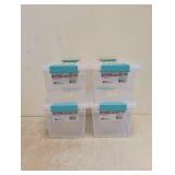 NEW STERILITE CLIP BOX 4PK