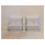 NEW STERILITE CLIP BOX 4PK