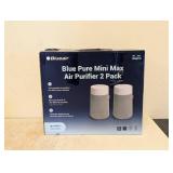 NEW BLUEAIR BLUE PURE MINI MAX AIR PURIFIER 2PK