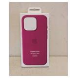APPLE IPHONE 16 PRO SILICONE CASE PINK