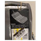 NEW SONIA KASHUK HANGING TRAVEL CASE GRAY