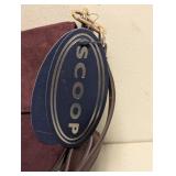 NEW SCOOP HALF MOON SATCHEL HANDBAG MAROON