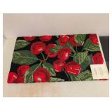 NEW HOOKED ACCENT RUG CHERRY