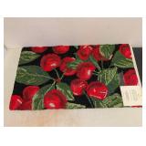 NEW HOOKED ACCENT RUG CHERRY