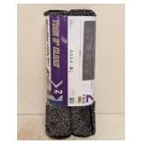 NEW TREK N’ CLEAN MICROFIBER UTILITY MAT BLACK/GRAY 2PK