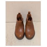 NEW CAT & JACK KIDS TANNER BOOTS SIZE 7 COGNAC