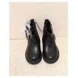 NEW CAT & JACK KIDS EVIE BOOTS SIZE 6 BLACK