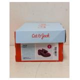 NEW CAT & JACK TODDLER CHLOE FLATS SIZE 5 RED