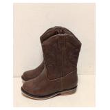 NEW CAT & JACK TODDLER MEMPHIS BOOTS SIZE 7 COGNAC