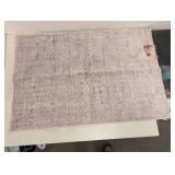 NEW MOHAWK HOME TANGIERS COLLECTION ACCENT RUG BEIGE BLUE