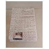 NEW MOHAWK HOME TANGIERS COLLECTION ACCENT RUG IVORY BEIGE