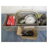 Tool box full of guages, screws and... Tool box full of guages, screws and...