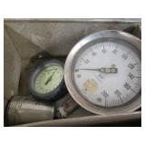 Tool box full of guages, screws and... Tool box full of guages, screws and...